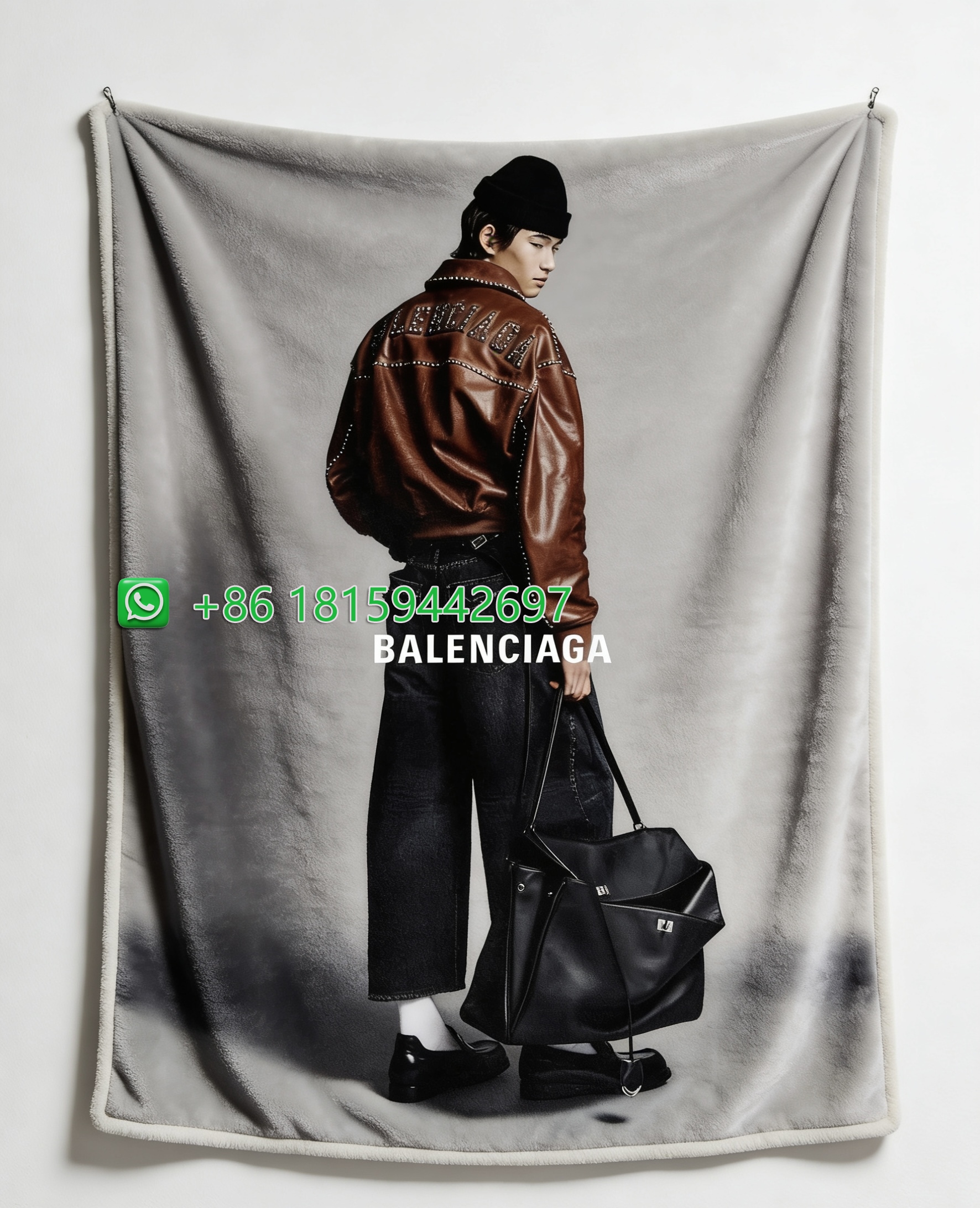 Balenciaga Throw Blankets